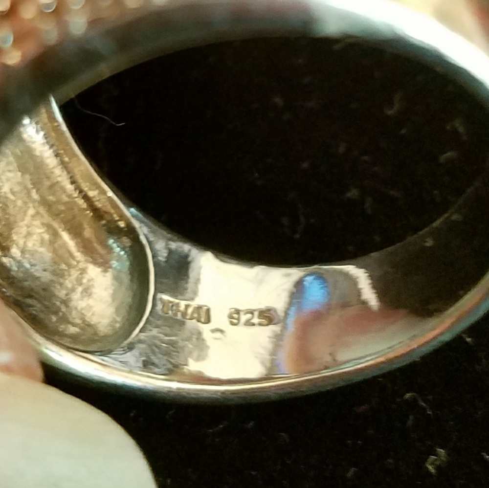 Bold Statement Ring Size 9 - image 4